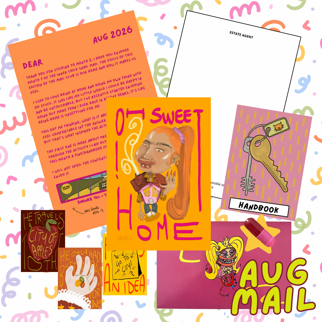 Inner Child Snail Mail - Monthly Subscription